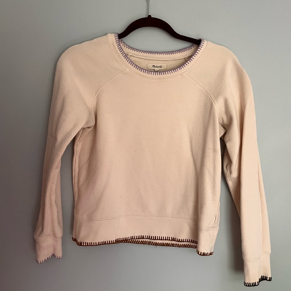 Madewell Cream Sweater Size XS